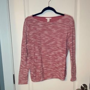 H&M Pink 3/4 Sleeve Length Sweater